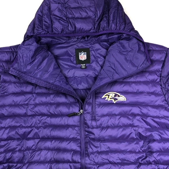 NFL Jackets & Coats Baltimore Ravens Big Man Hooded Puffer Jacket